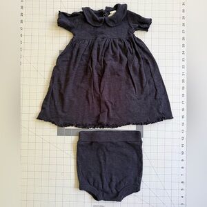 Kate Quinn Pointelle Knit Dress & Bloomer 18-24m